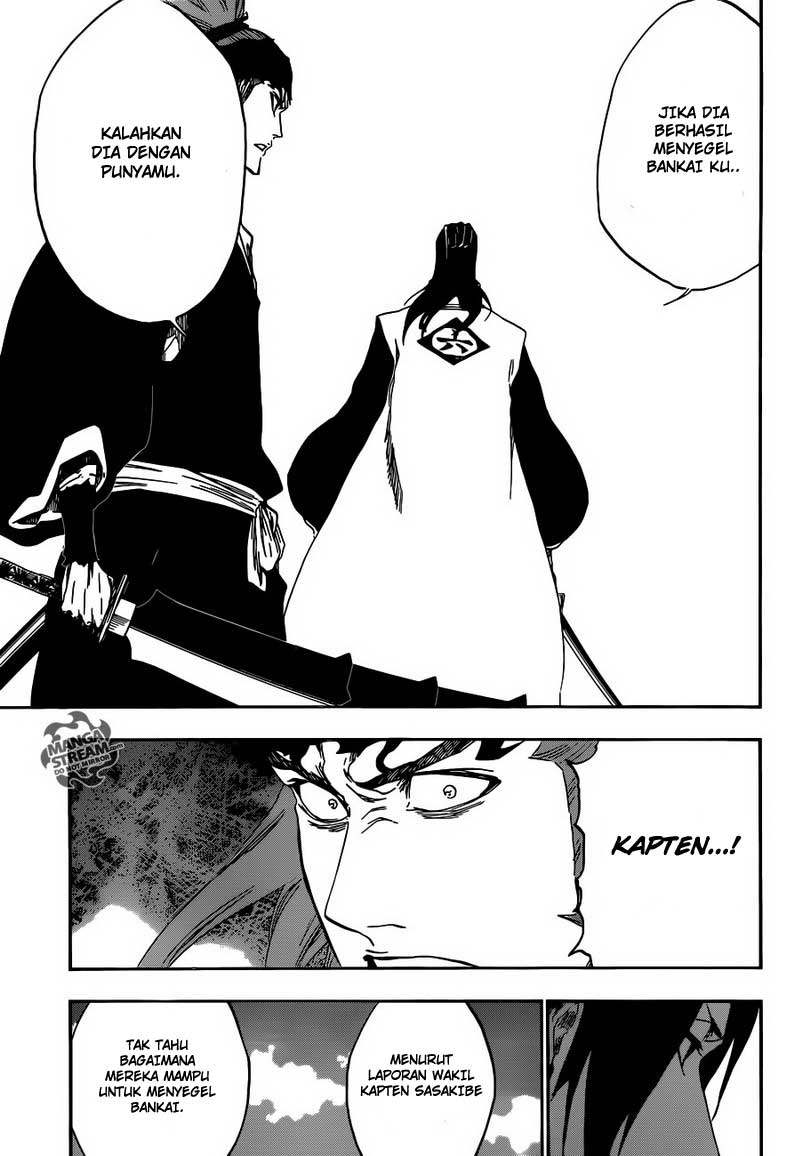 Bleach Chapter 496 Gambar 14