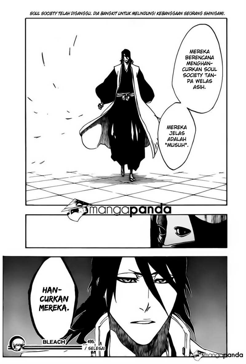 Bleach Chapter 495 Gambar 19