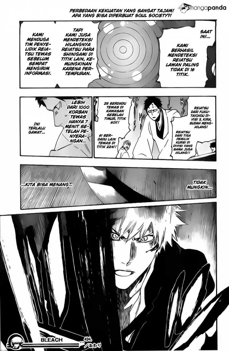 Bleach Chapter 494 Gambar 20