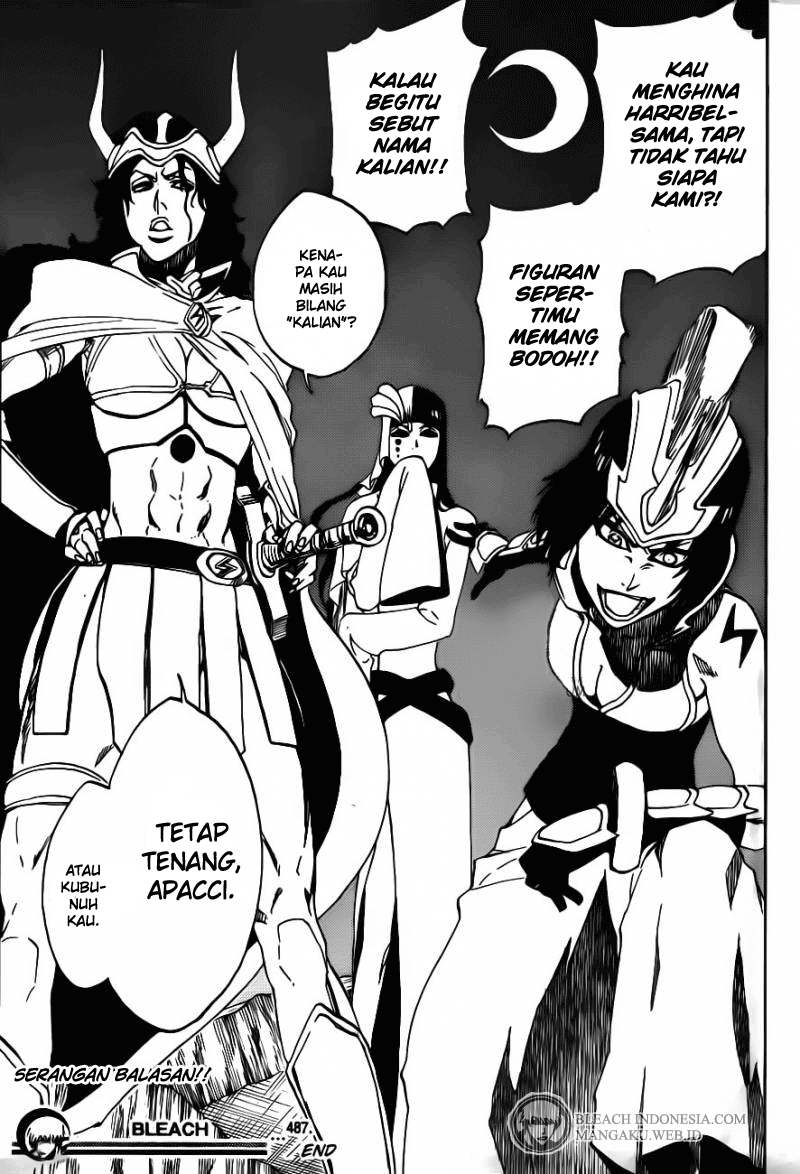 Bleach Chapter 487 Gambar 20