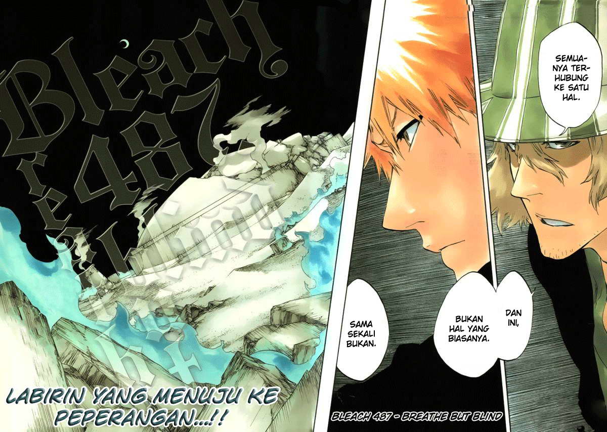 Bleach Chapter 487 Gambar 3