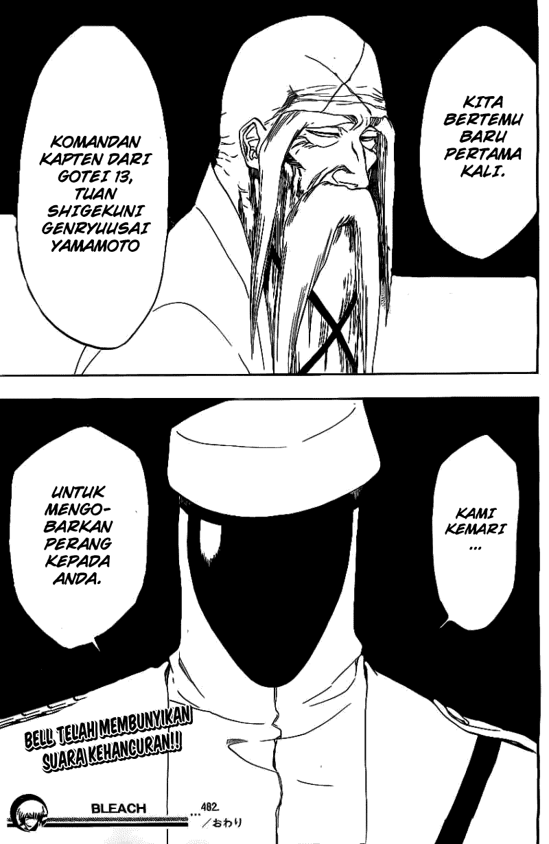 Bleach Chapter 482 Gambar 18