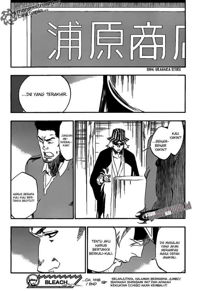 Bleach Chapter 448 Gambar 18