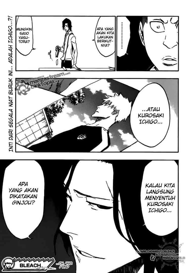 Bleach Chapter 442 Gambar 20