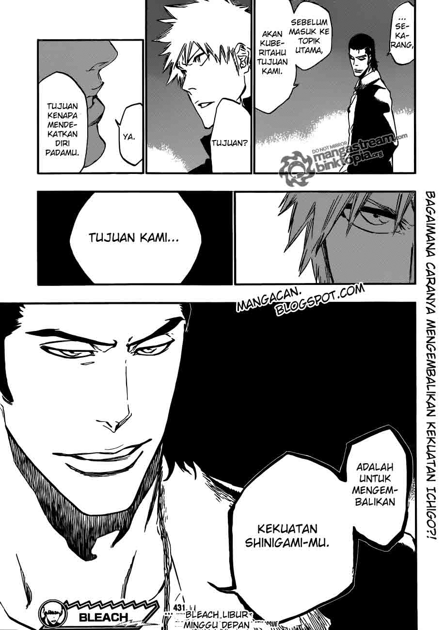 Bleach Chapter 431 Gambar 19