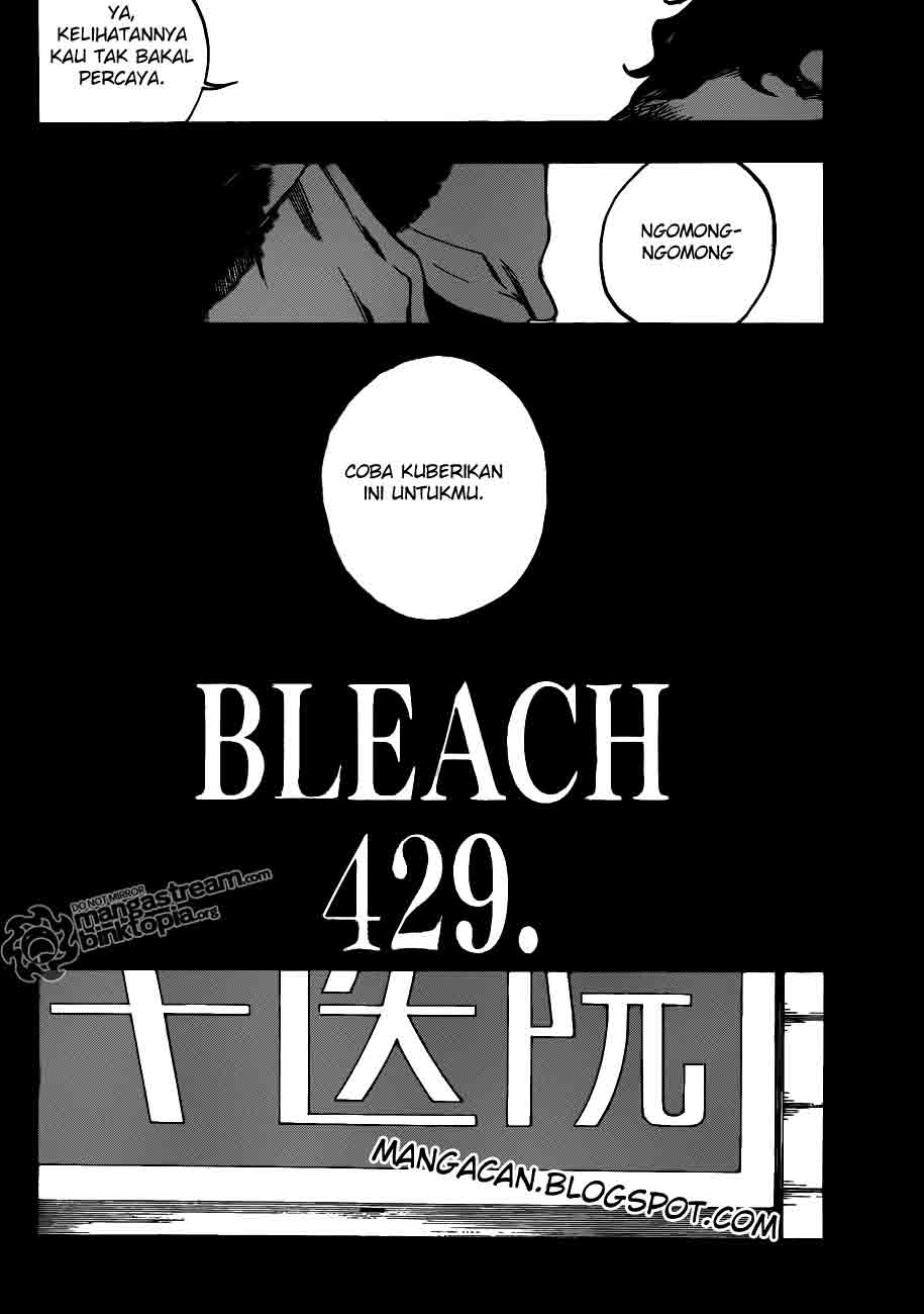 Bleach Chapter 429 Gambar 4