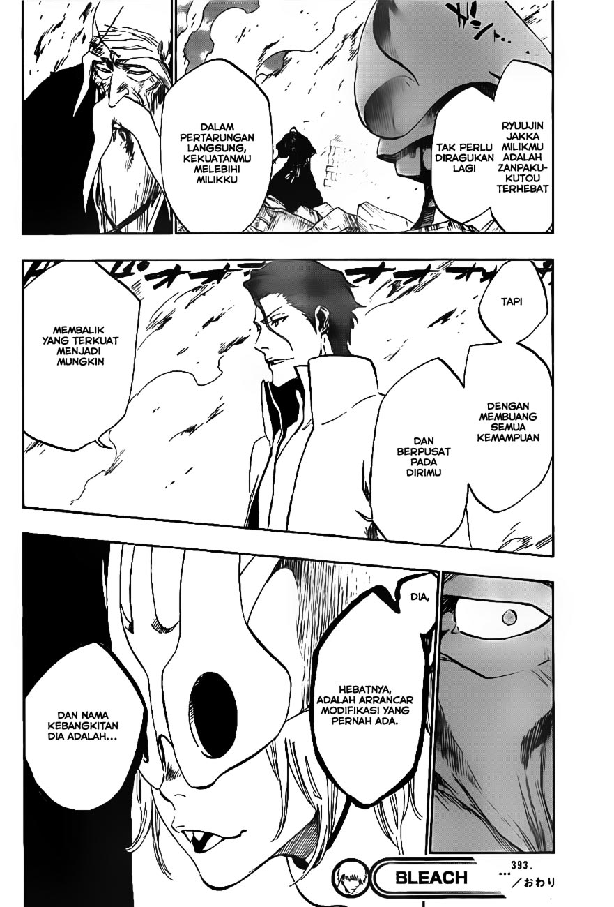 Bleach Chapter 393 Gambar 18