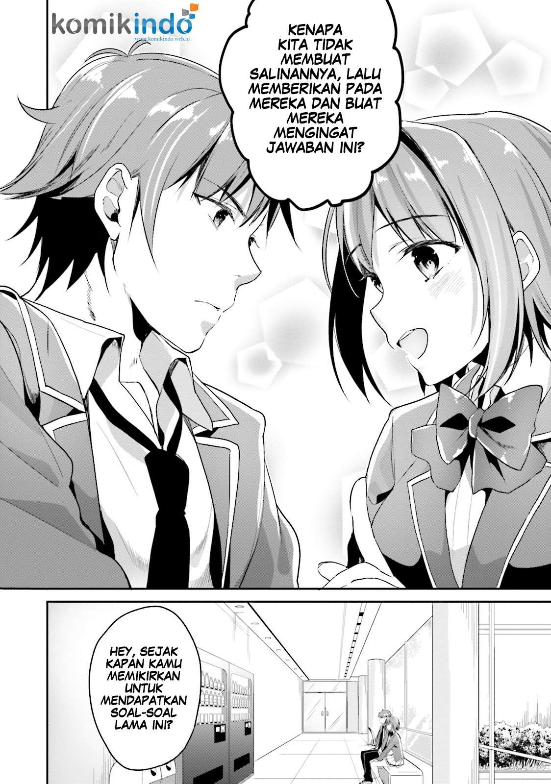 Youkoso Jitsuryoku Shijou Shugi no Kyoushitsu e Chapter 7 Gambar 36