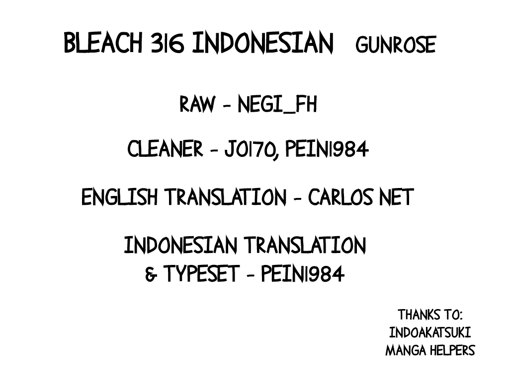 Baca Komik Bleach Chapter 316 Gambar 1