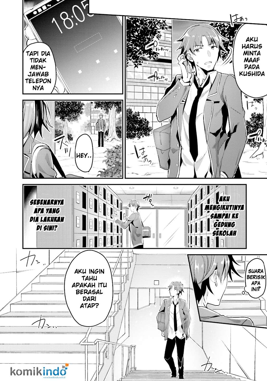 Youkoso Jitsuryoku Shijou Shugi no Kyoushitsu e Chapter 5 Gambar 33