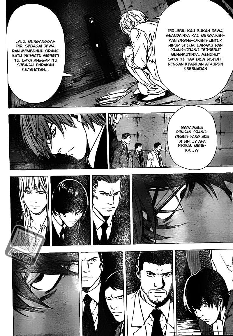 Death note Chapter 105 Gambar 19