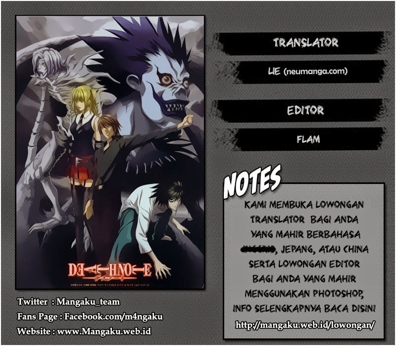 Baca Komik Death note Chapter 96 Gambar 1