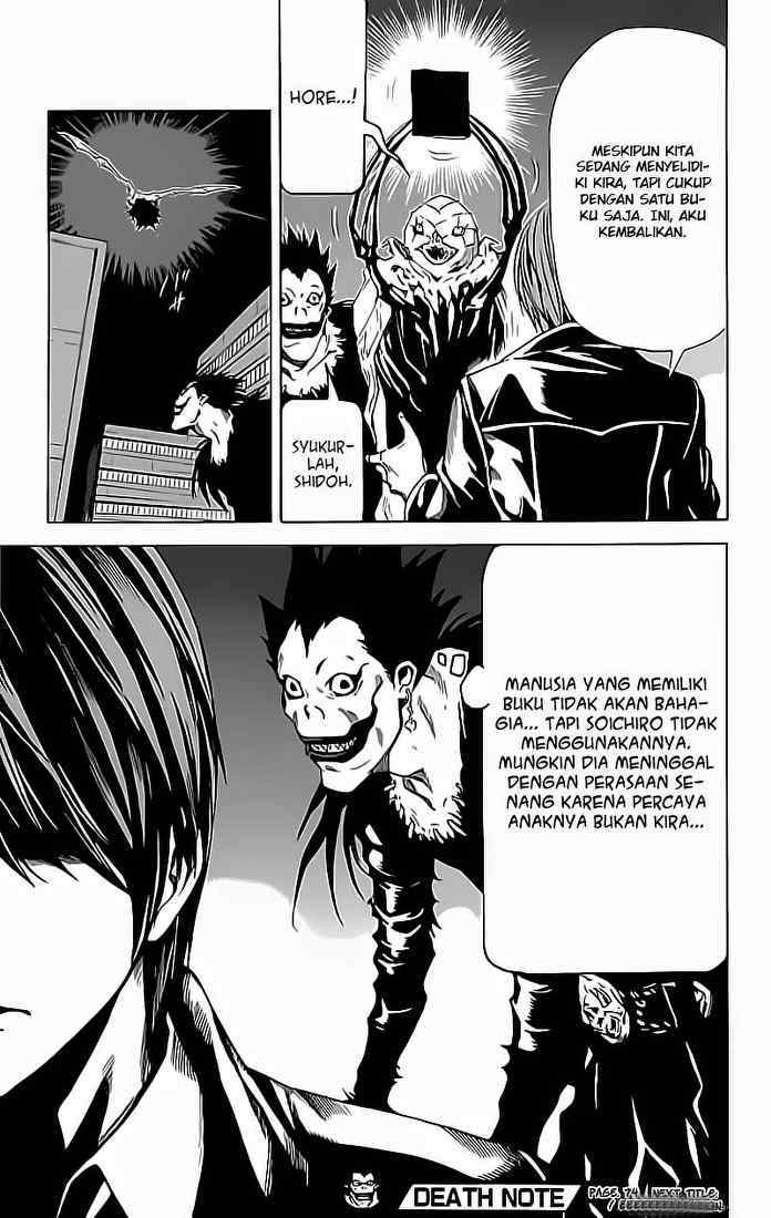Death note Chapter 74 Gambar 21