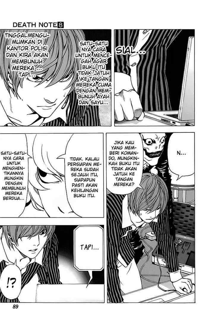 Death note Chapter 65 Gambar 14