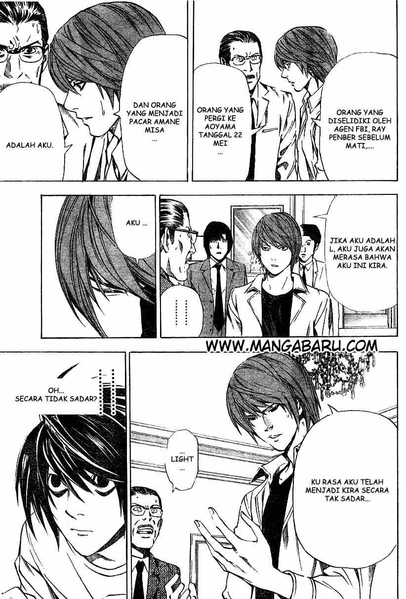 Death note Chapter 34 Gambar 14