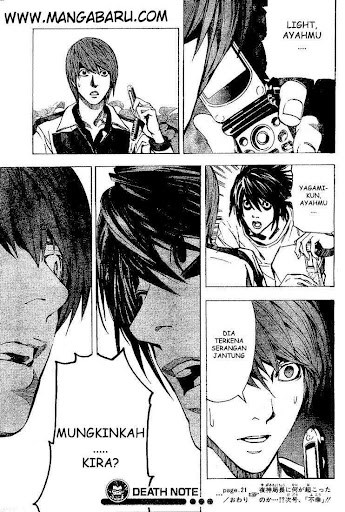 Death note Chapter 21 Gambar 24