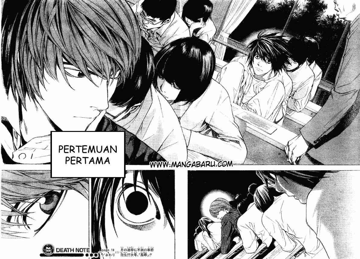 Death note Chapter 18 Gambar 19