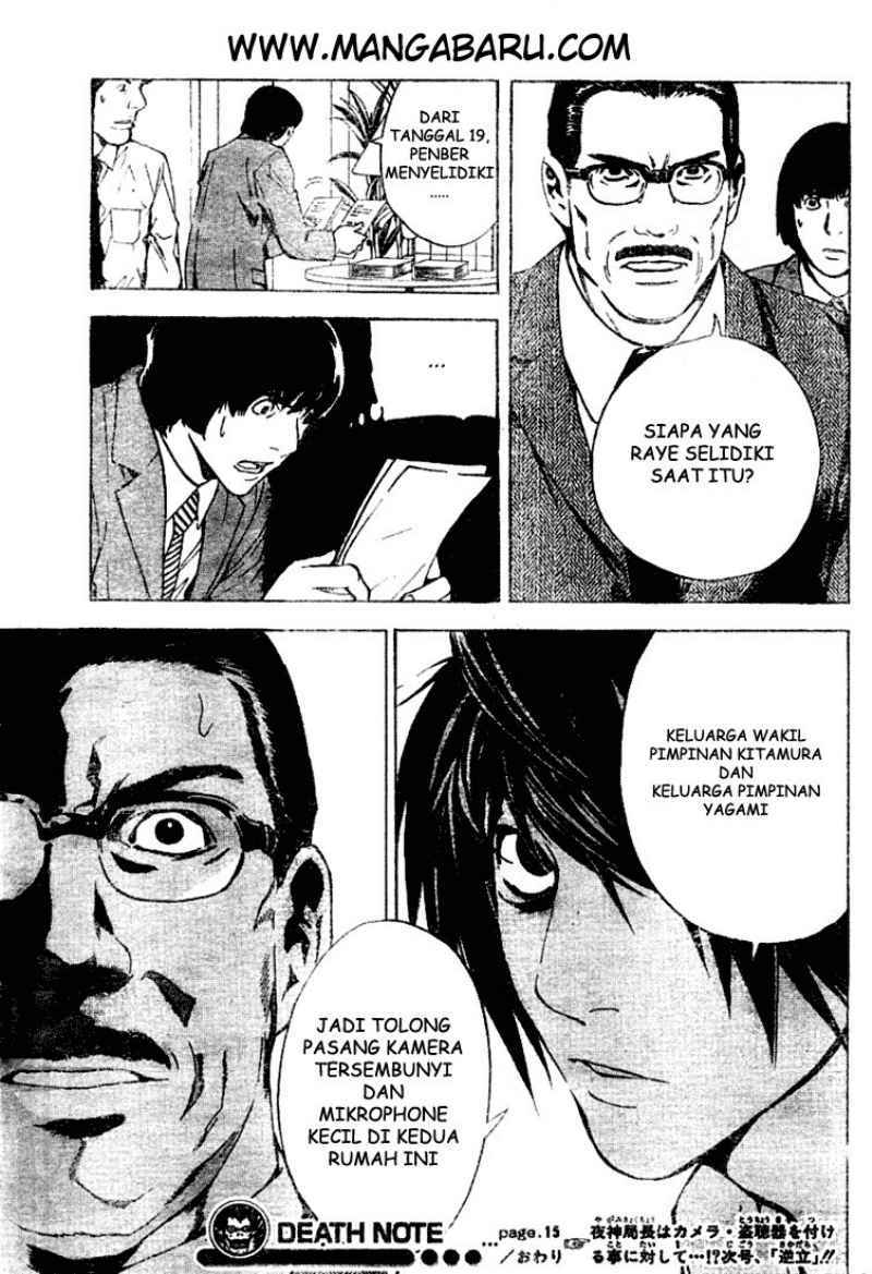 Death note Chapter 15 Gambar 21