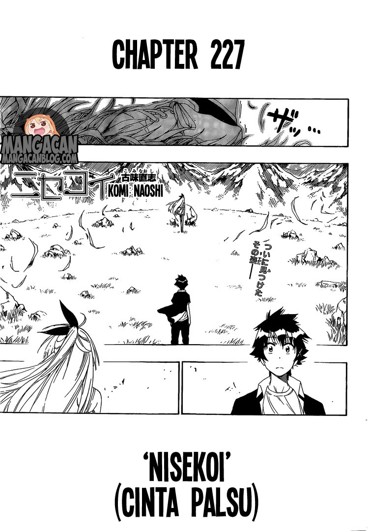 Baca Komik Nisekoi Chapter 227 Gambar 1