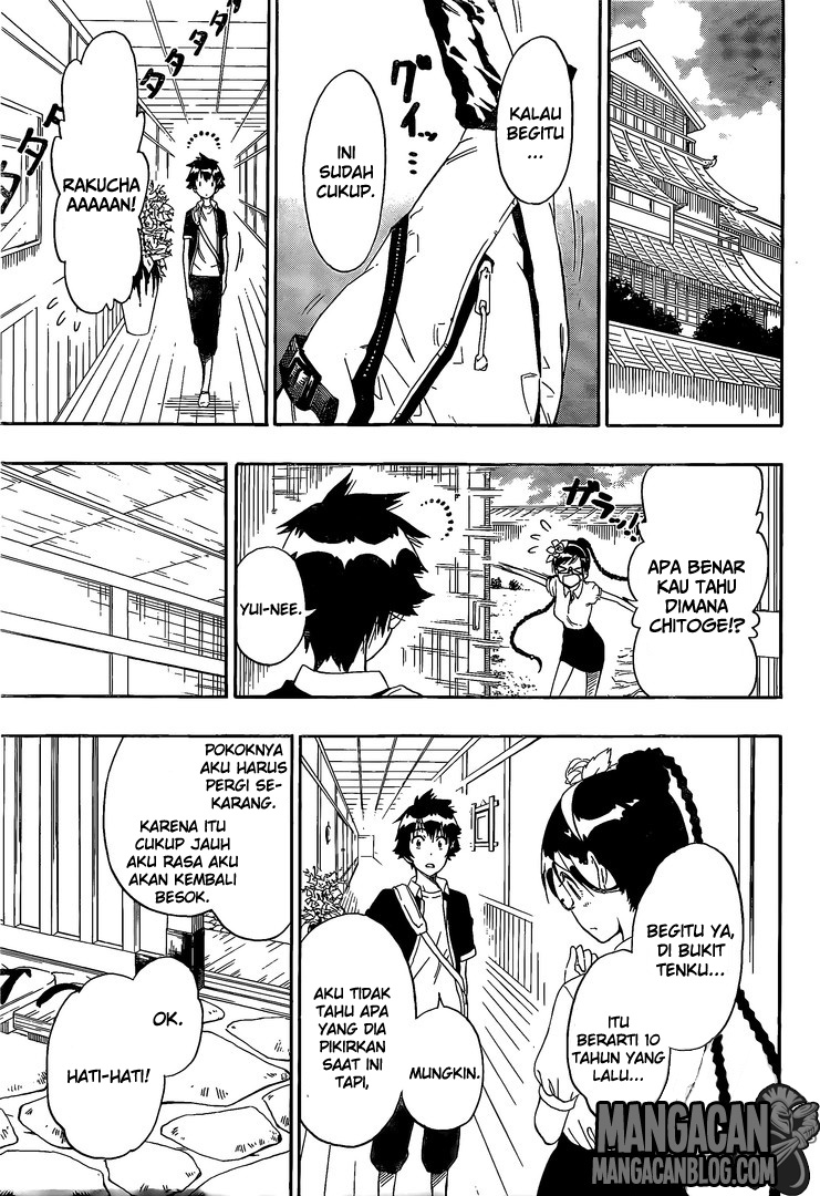 Nisekoi Chapter 218 Gambar 3