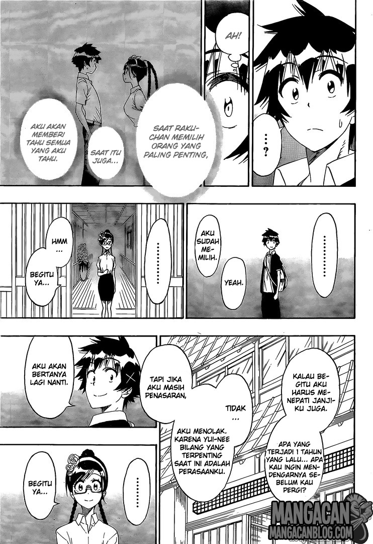 Nisekoi Chapter 218 Gambar 5