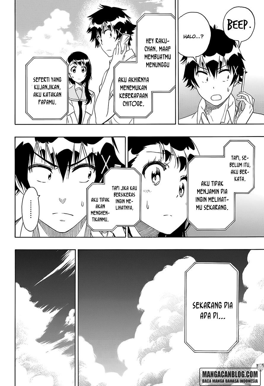 Nisekoi Chapter 214 Gambar 10