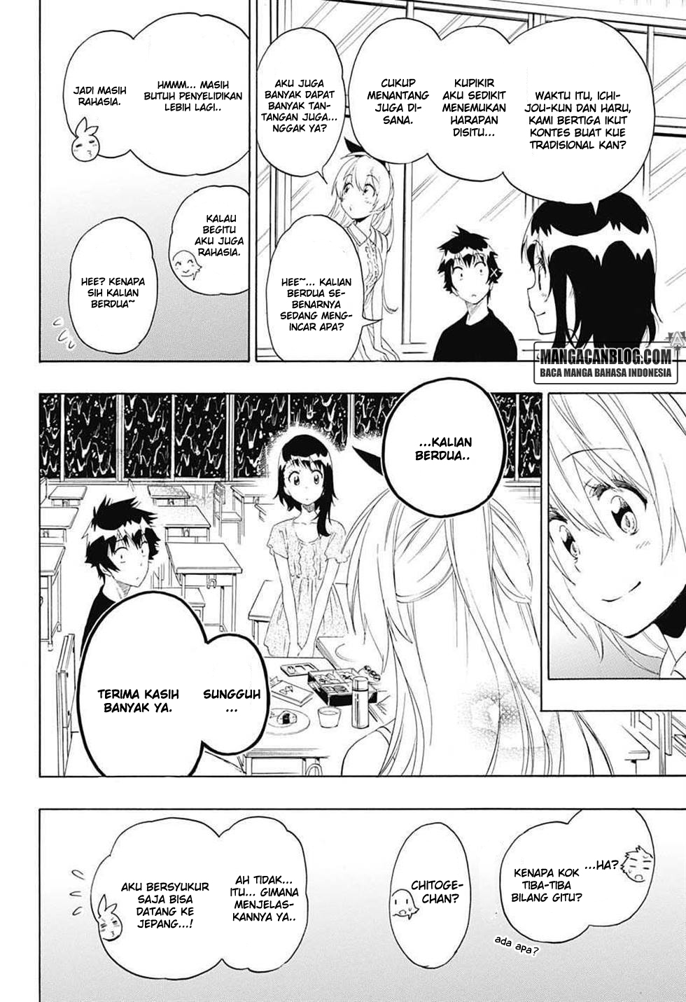 Nisekoi Chapter 211 Gambar 6