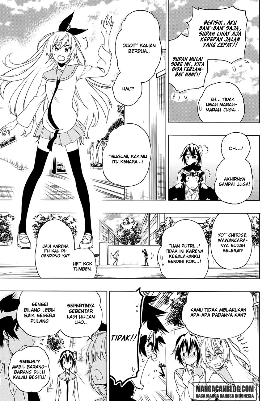 Nisekoi Chapter 206 Gambar 5