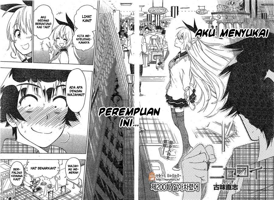 Baca Manga Nisekoi Chapter 200 Gambar 2
