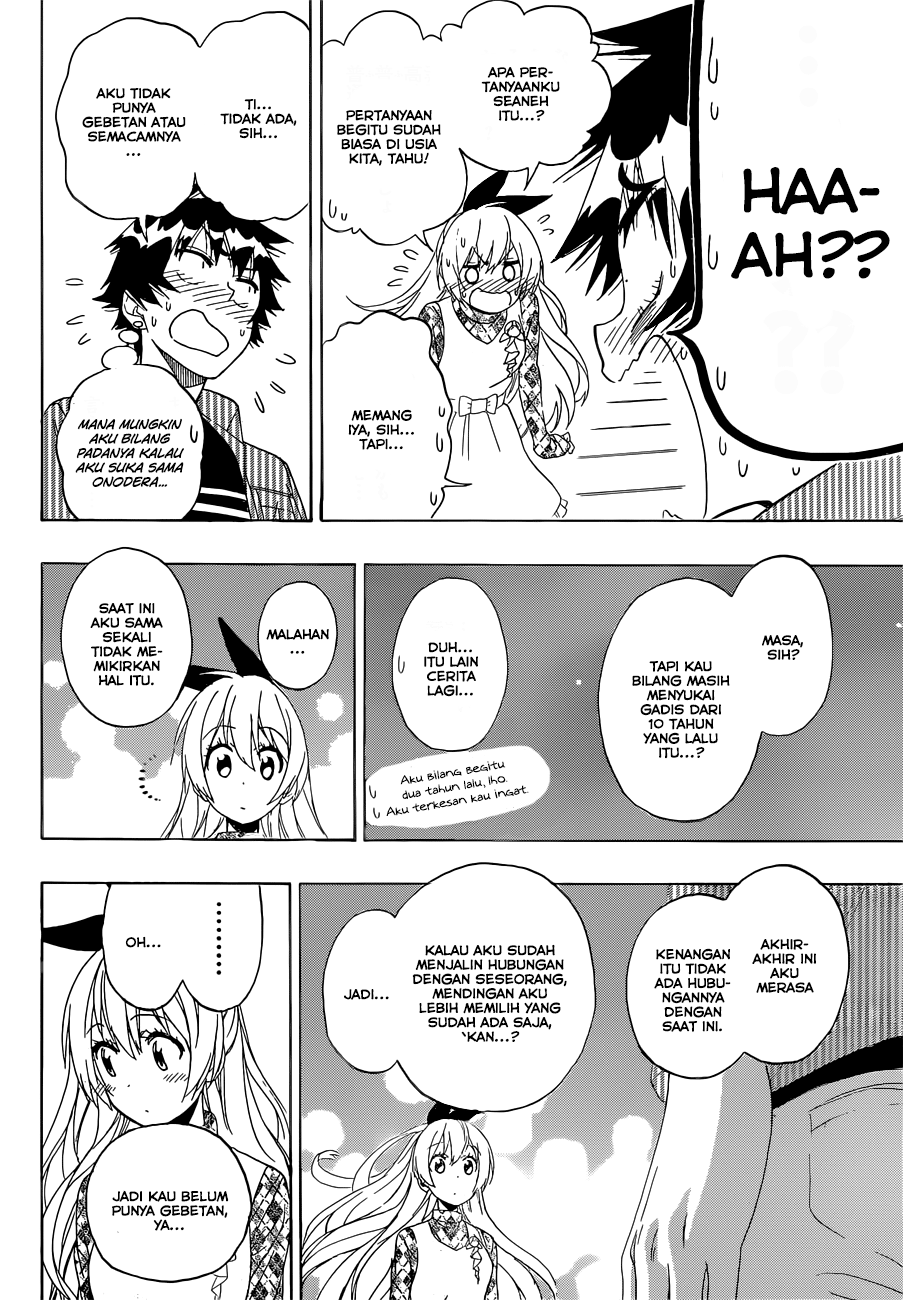 Nisekoi Chapter 174 Gambar 18