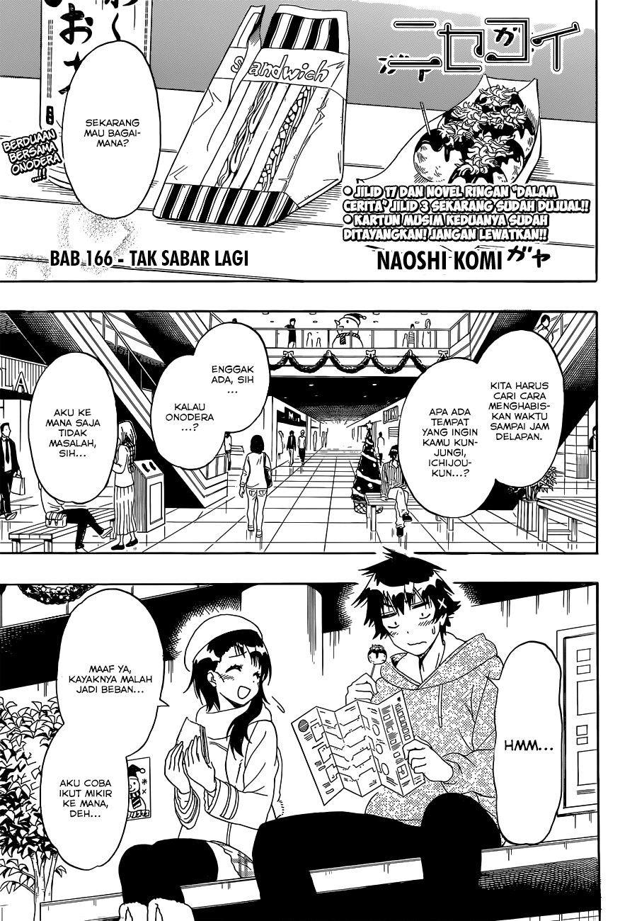 Baca Komik Nisekoi Chapter 166 Gambar 1