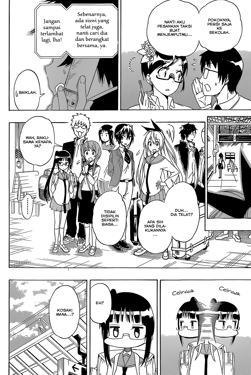 Nisekoi Chapter 150 Gambar 19