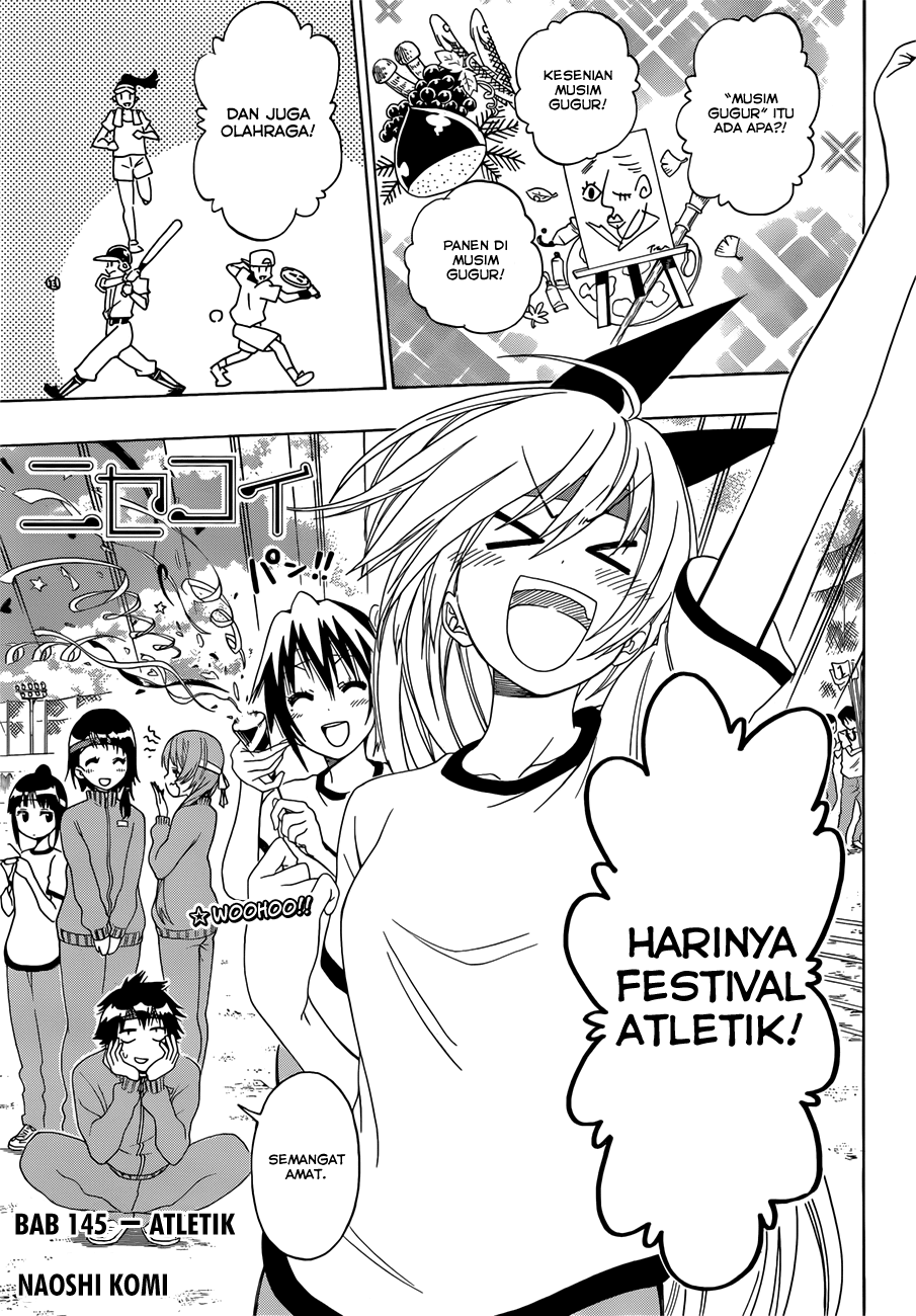 Baca Komik Nisekoi Chapter 145 Gambar 1