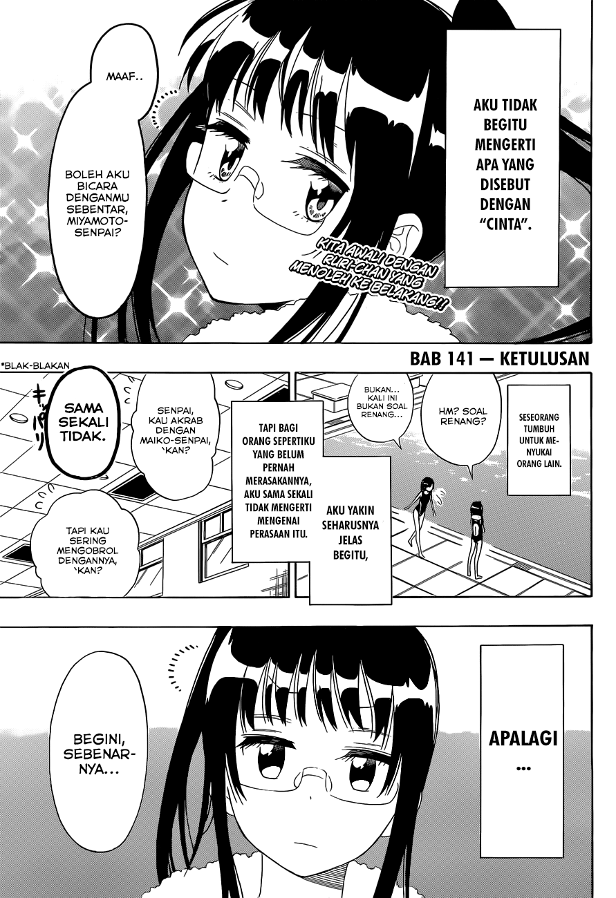 Nisekoi Chapter 141 Gambar 3