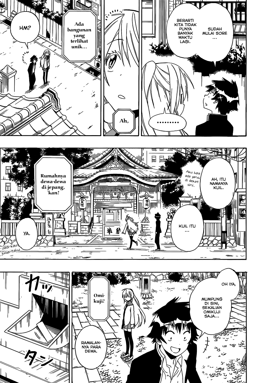 Nisekoi Chapter 137 Gambar 13