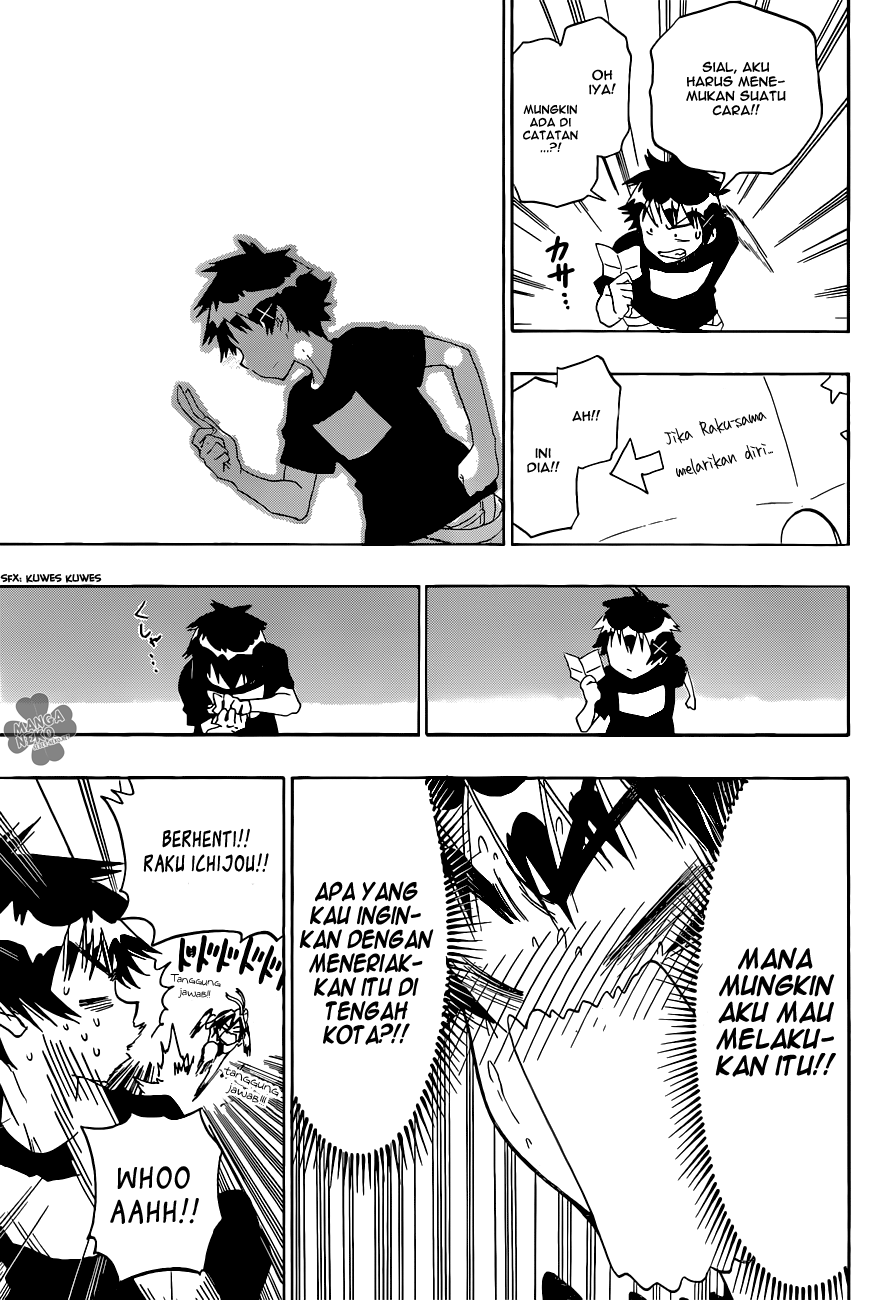 Nisekoi Chapter 104 Gambar 16