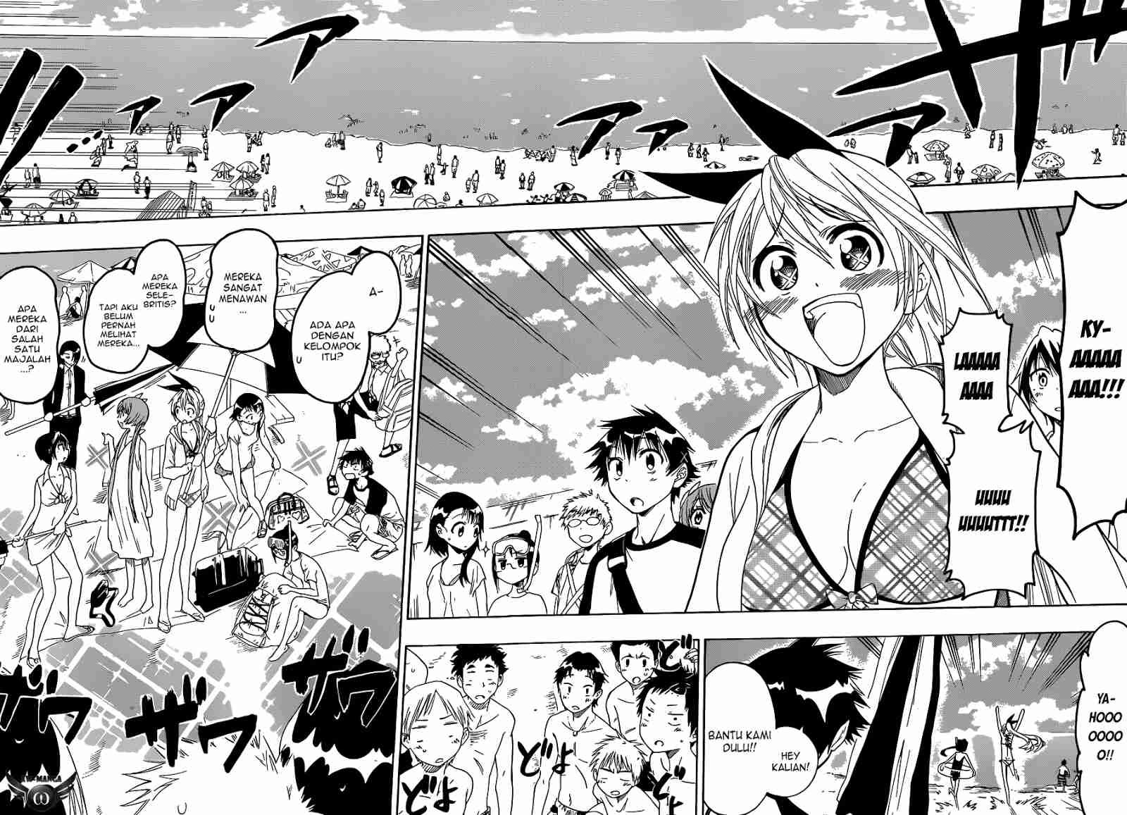 Nisekoi Chapter 44 Gambar 4