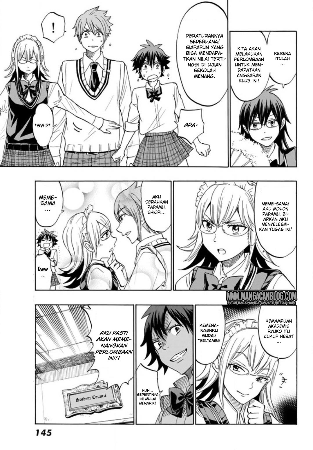 Yamada-kun to 7-nin no Majo Chapter 243.5 Gambar 7