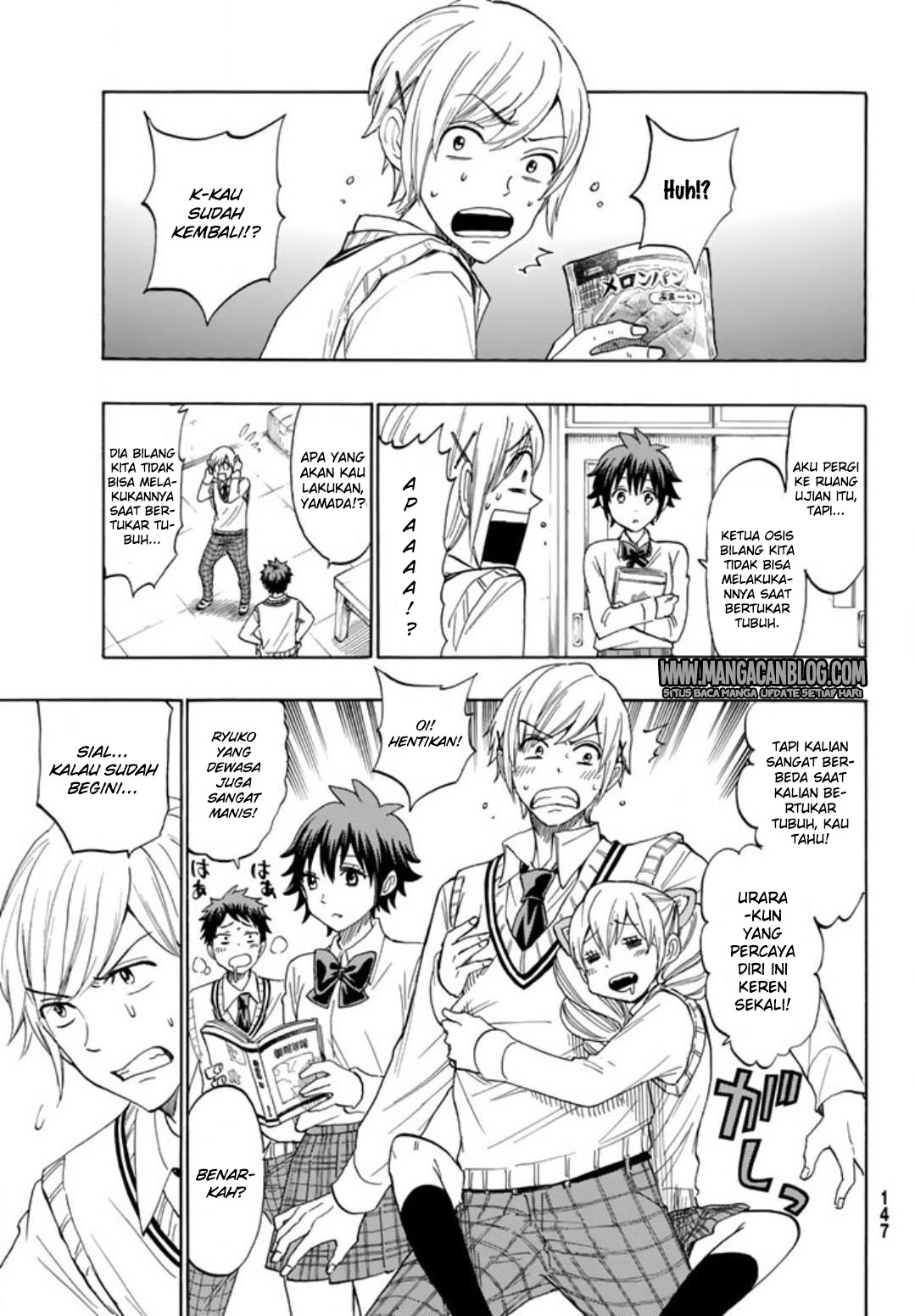 Yamada-kun to 7-nin no Majo Chapter 243.5 Gambar 9