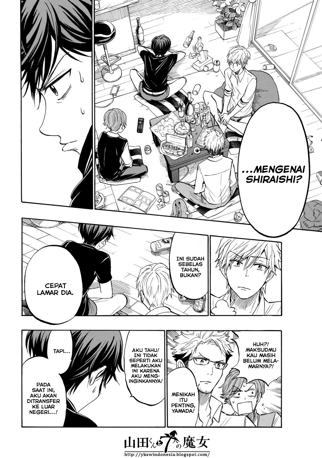 Yamada-kun to 7-nin no Majo Chapter 242 Gambar 12