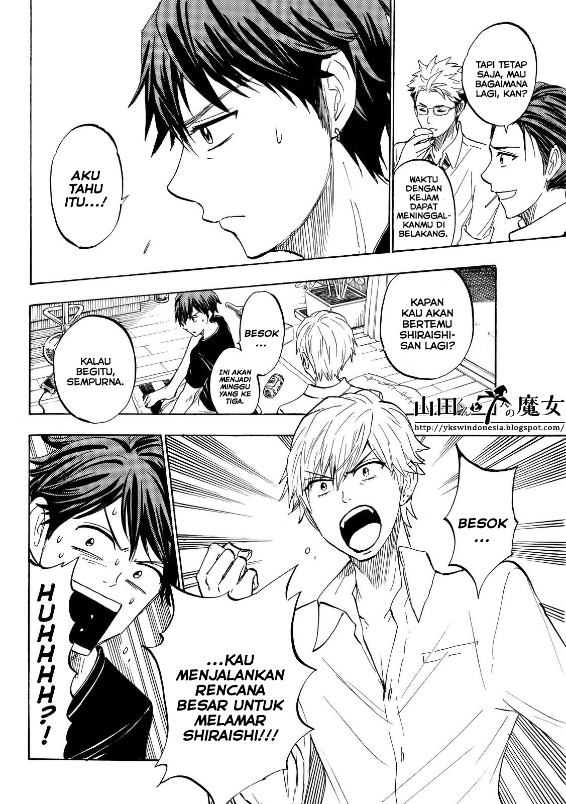 Yamada-kun to 7-nin no Majo Chapter 242 Gambar 14