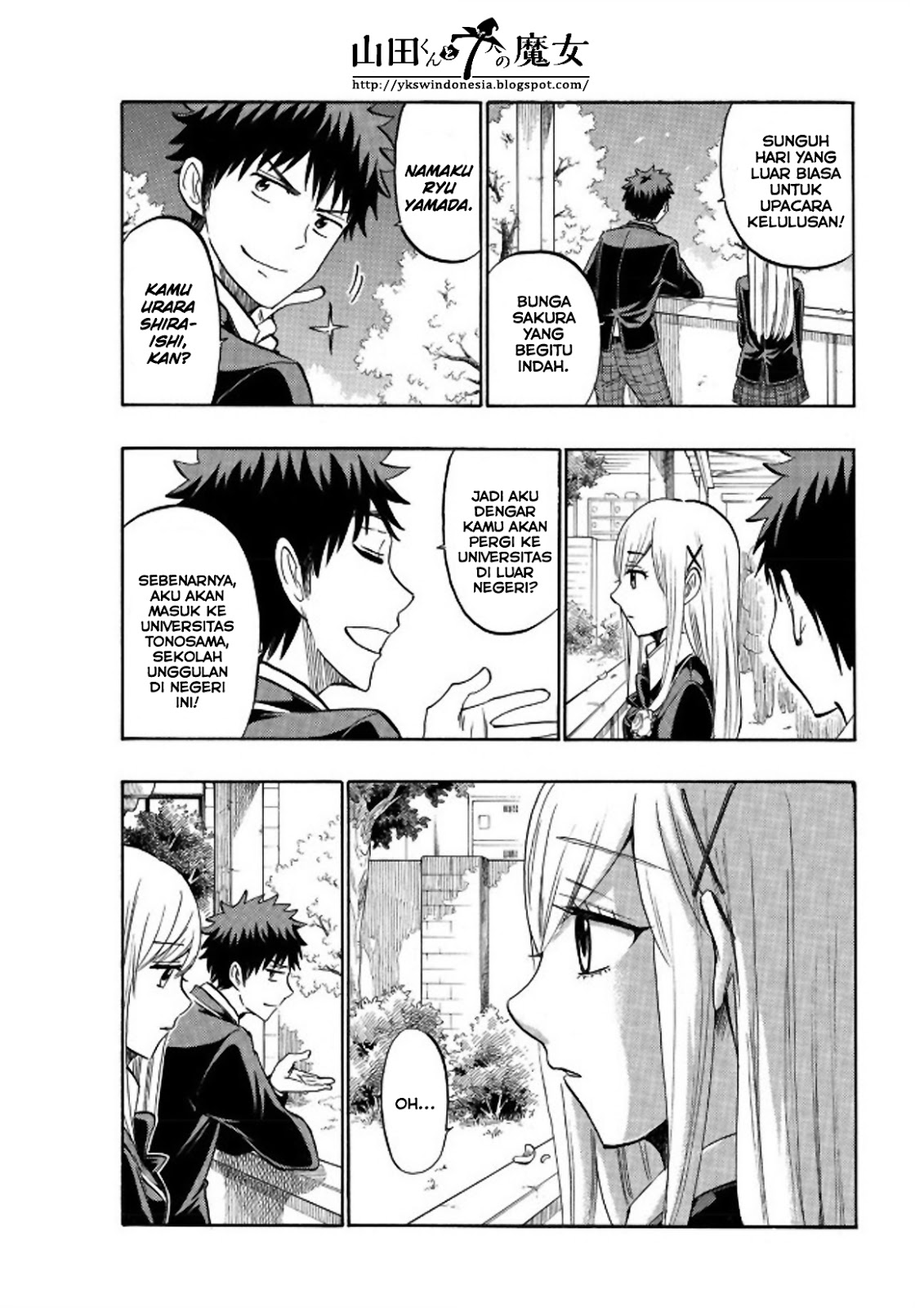 Yamada-kun to 7-nin no Majo Chapter 241 Gambar 14