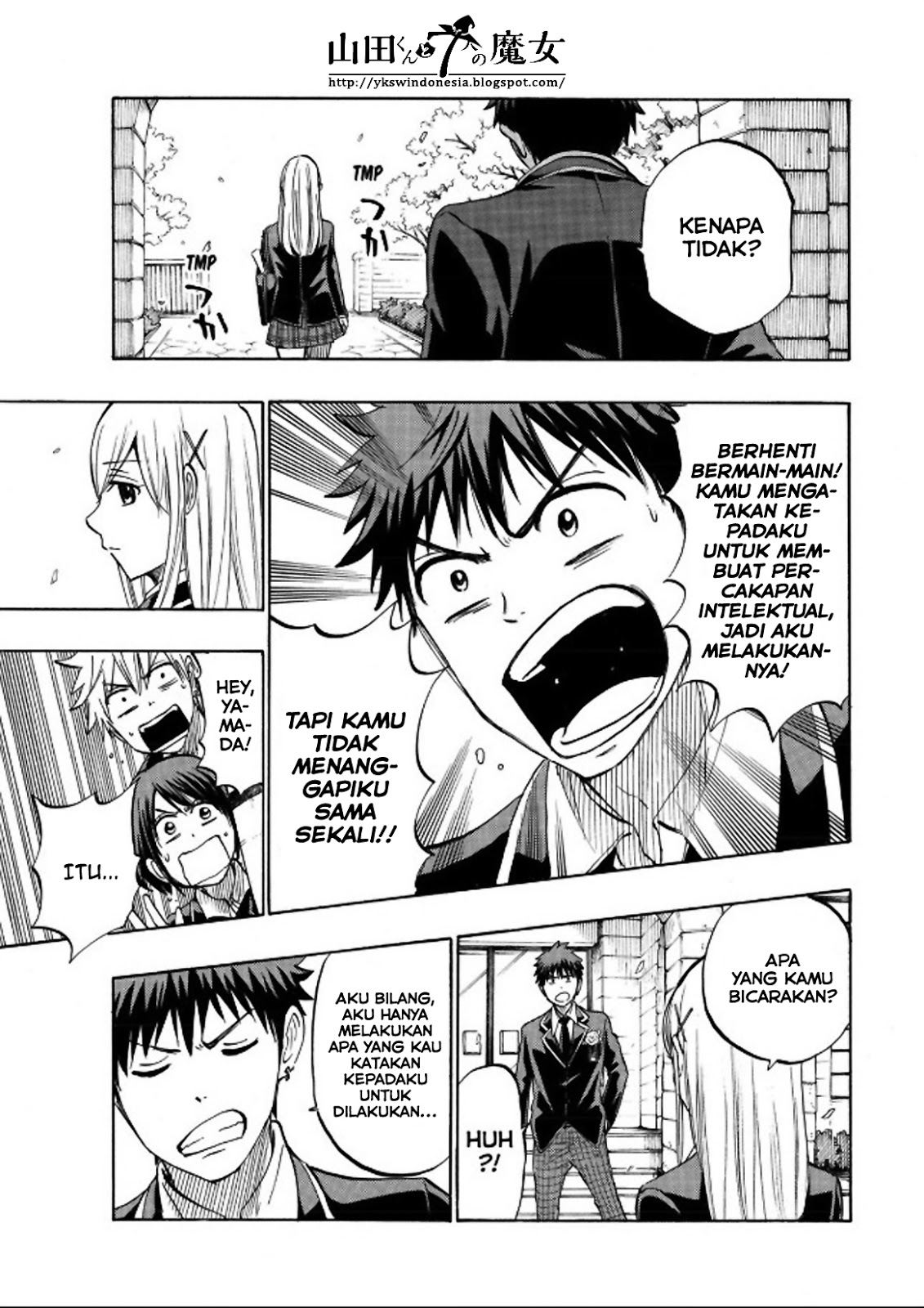 Yamada-kun to 7-nin no Majo Chapter 241 Gambar 18