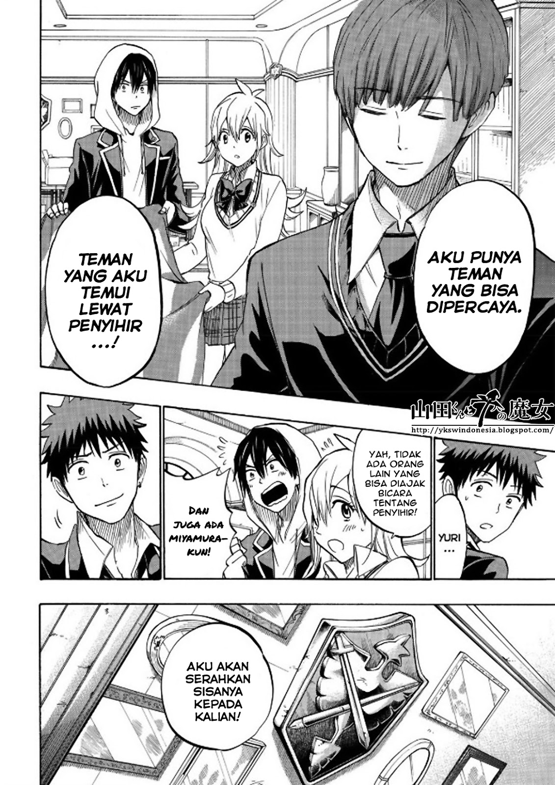 Yamada-kun to 7-nin no Majo Chapter 241 Gambar 7