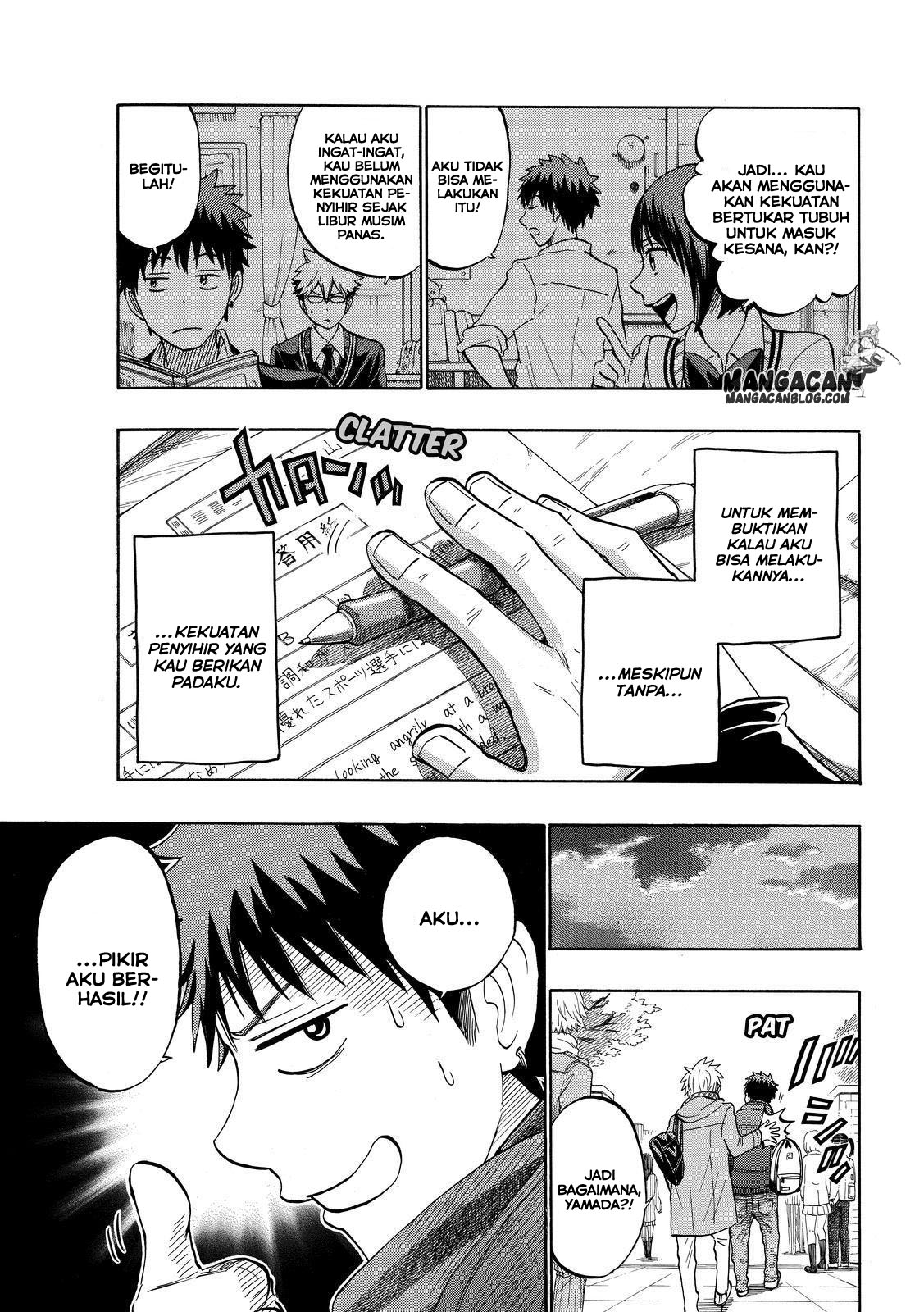 Yamada-kun to 7-nin no Majo Chapter 240 Gambar 17