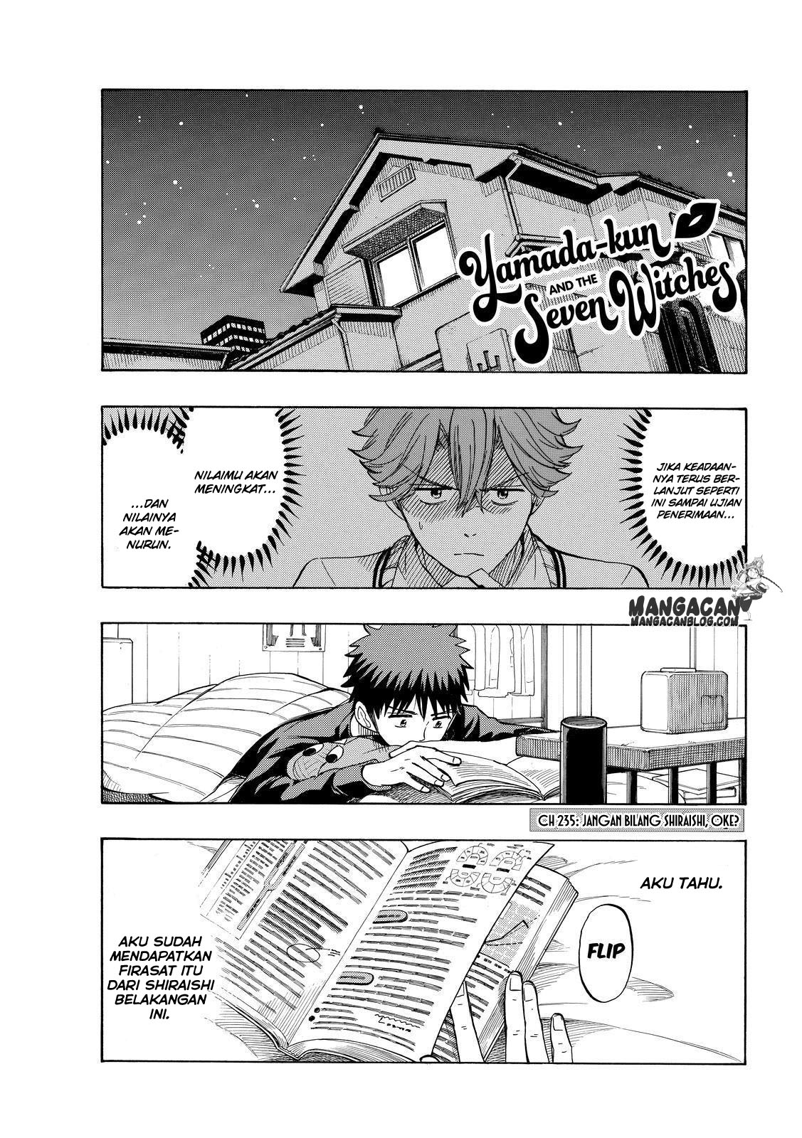 Baca Komik Yamada-kun to 7-nin no Majo Chapter 235 Gambar 1