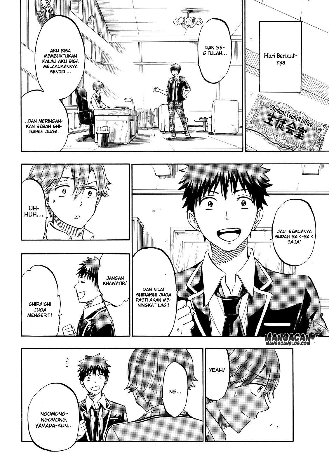 Yamada-kun to 7-nin no Majo Chapter 235 Gambar 18