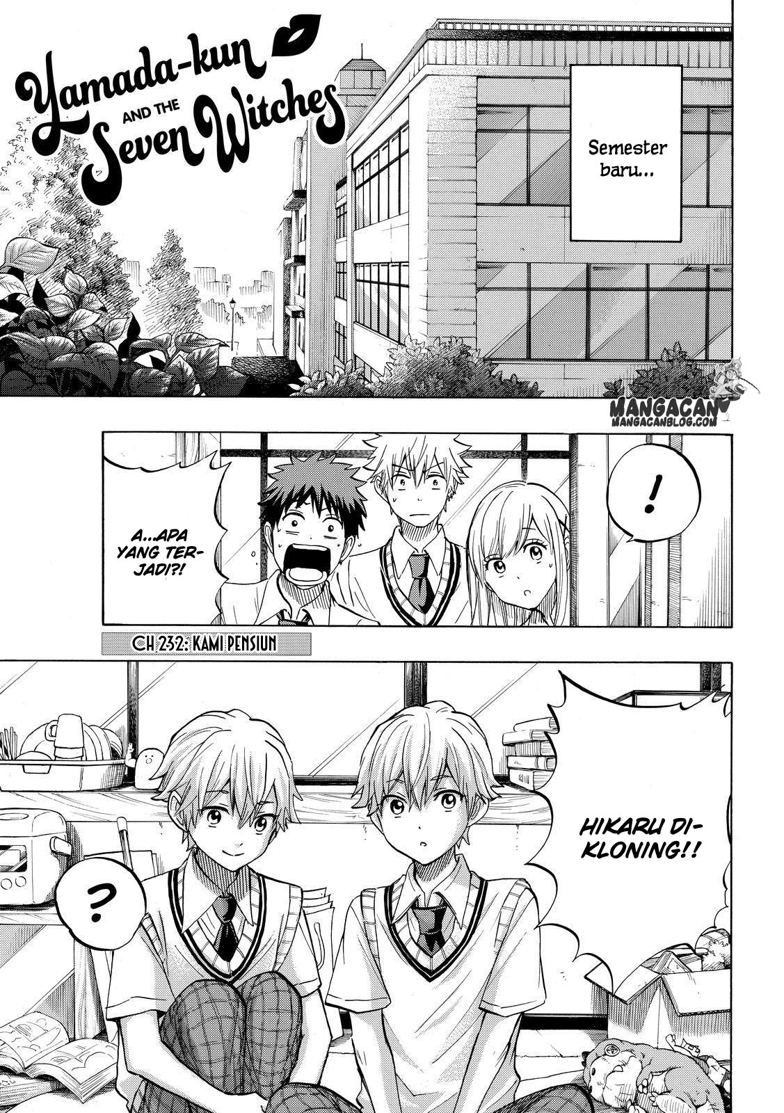 Baca Komik Yamada-kun to 7-nin no Majo Chapter 232 Gambar 1