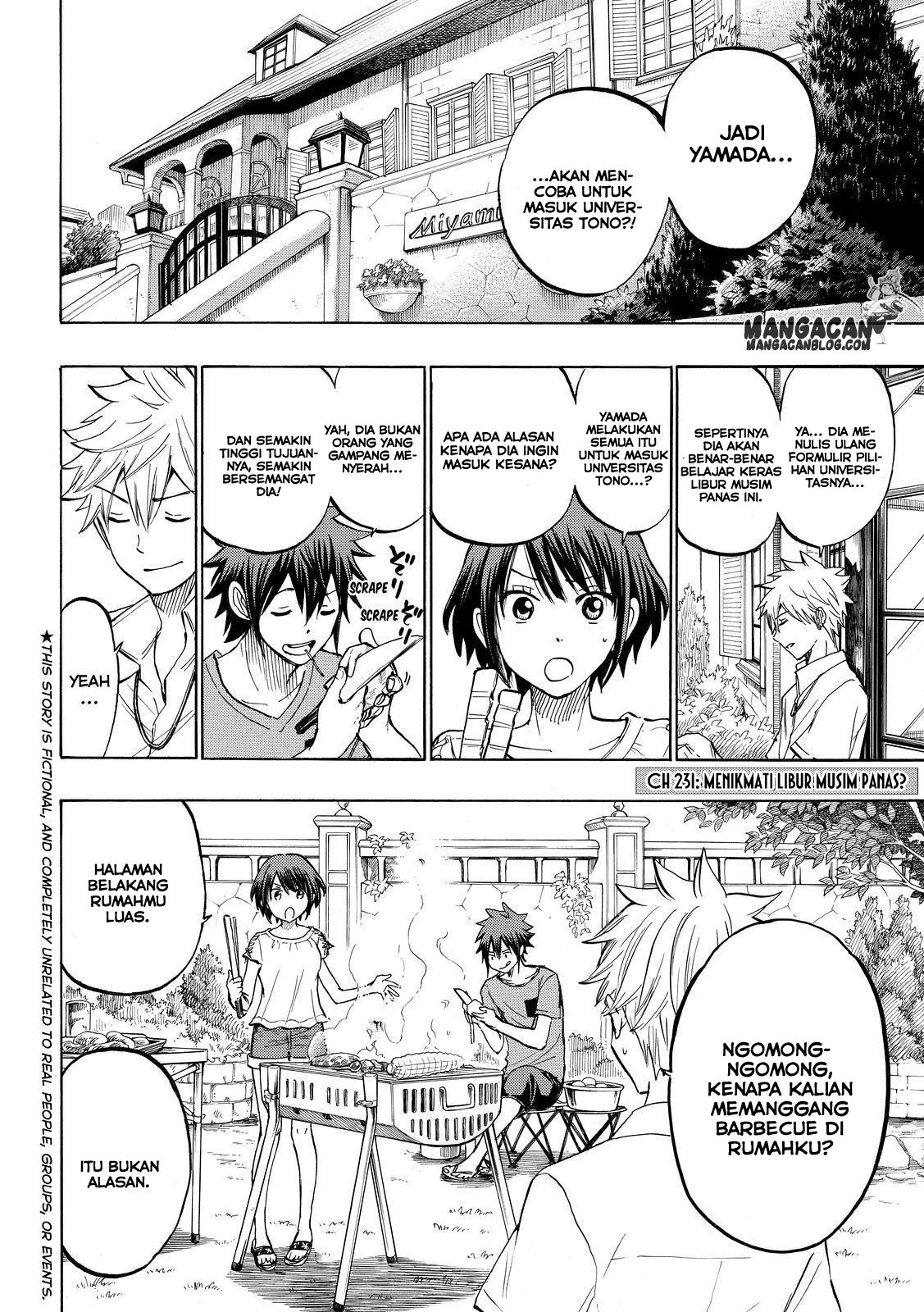 Baca Manga Yamada-kun to 7-nin no Majo Chapter 231 Gambar 2