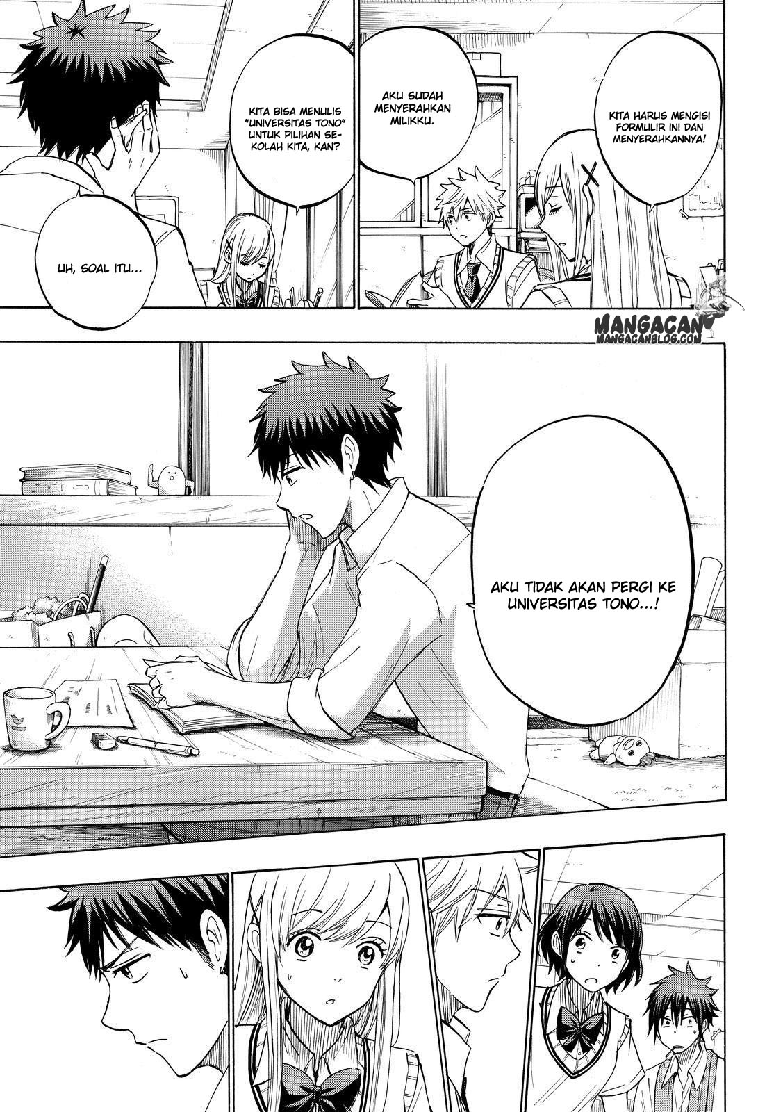 Yamada-kun to 7-nin no Majo Chapter 230 Gambar 5